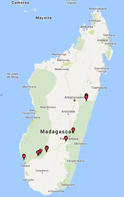 Madagascar Map